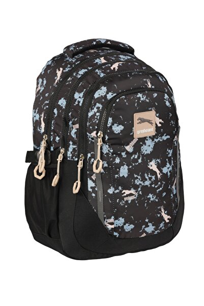 RKY SERENITY Greyhound 4 Compartment Large Volume School Backpack Suitable for Daily Sports Use