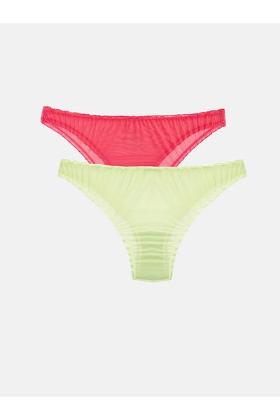 LC Waikiki Pachet de 2 chiloți brazilian imprimați Young LCW
