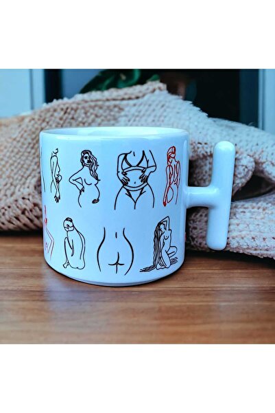 mug shop Women Tasarım Kupa Bardak-Hediyelik T Kupa