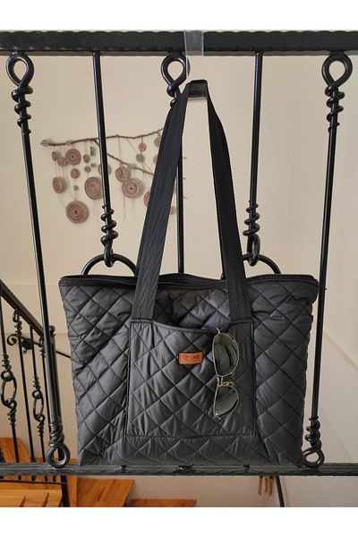IŞIK Quilted Laptop Bag - Stylish and Comfortable Design