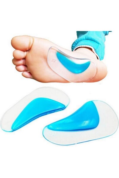 BarkoFix 1 Çift Ark Takviye Taban Düşüklüğü Düz Taban Içe Basma Destekli Anat...