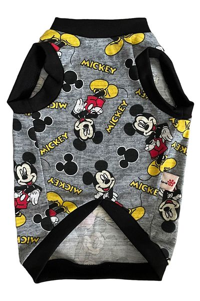 Barneystore Dog Patterned 100% Cotton Combed Tank Top