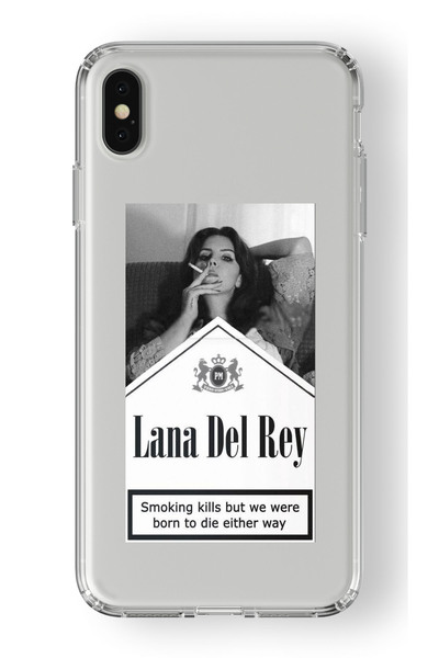 Multitronic Iphone X Ve Xs Uyumlu Lana Del Rey Tasarım Baskılı Şeffaf Kılıf