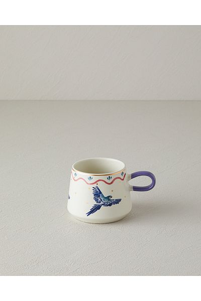 English Home Carnival Phenix Stoneware Mug Blue-Green
