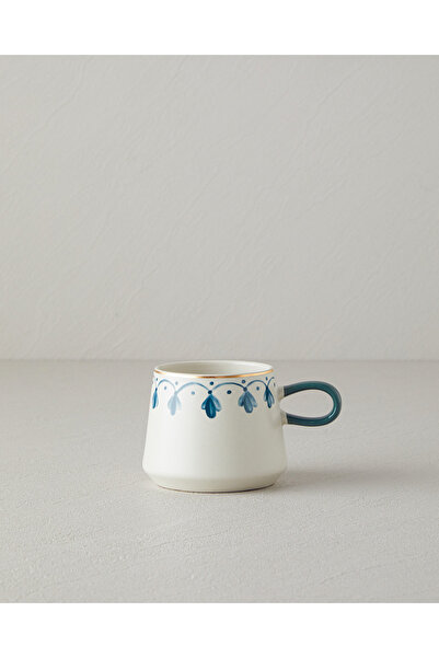 English Home Carnival Drip Stoneware Kupa Yeşil