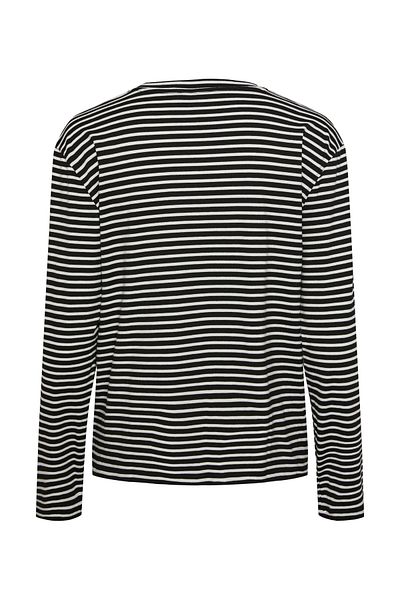 PIECES PCMALULJE LS O-NECK TOP BC