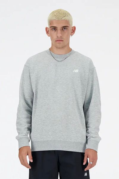 New Balance Rundhalspullover aus French Terry mit kleinem Logo