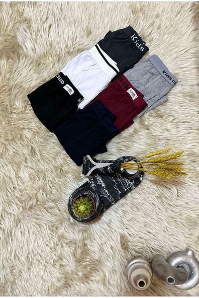 ERŞAH 2601 LYCRAL ER KIDS 6 PIECES BOXER ERŞAH
