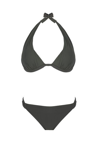 ZEKİ Triangle Bikini with Push-Up