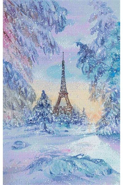 MOVAS Art Paris in the Winter| Diamond Mosaic Painting| Mosaic Puzzle| 35x55| E20201111m