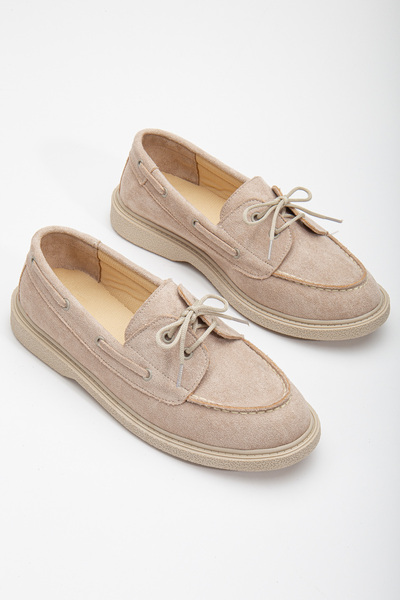 Tonny Black Dámské nahé semišové pohodlný střih s termo podrážkou na šněrování