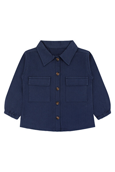 Minniks Gabardin Cepli 3-7 Yaş  Erkek Gömlek
