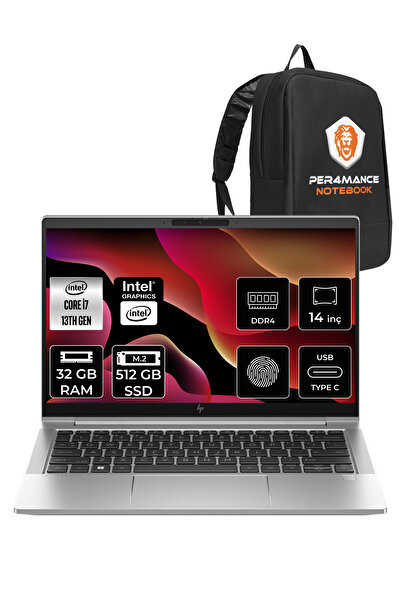 HP EliteBook 640 G10 i7-1355U 32GB RAM 512GB SSD 14'' FHD FDOS 8A571EA & PER4...