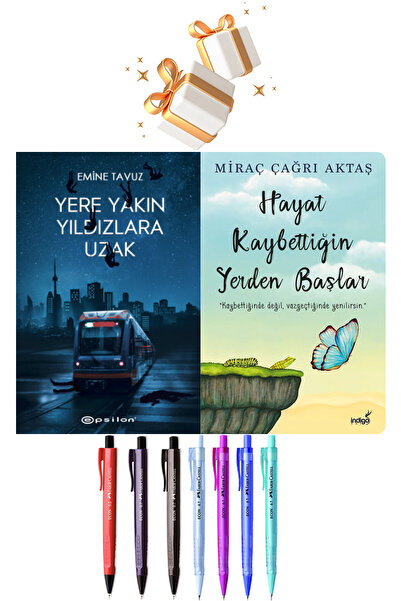 Epsilon Yayınevi Yere Yakın Yıldızlara Uzak ve Hayat Kaybettiğin Yerden Başla...