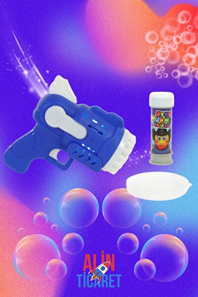 Shem Pilli Işıklı Köpük Atan Tabanca Oyuncak