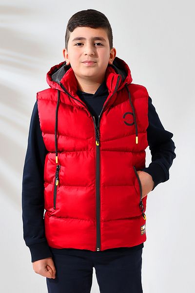Talsmoda TALS FASHION RED COLOR CHILDREN'S VEST