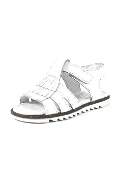 Bayrak Sandale ortopedice pentru fete din piele albă