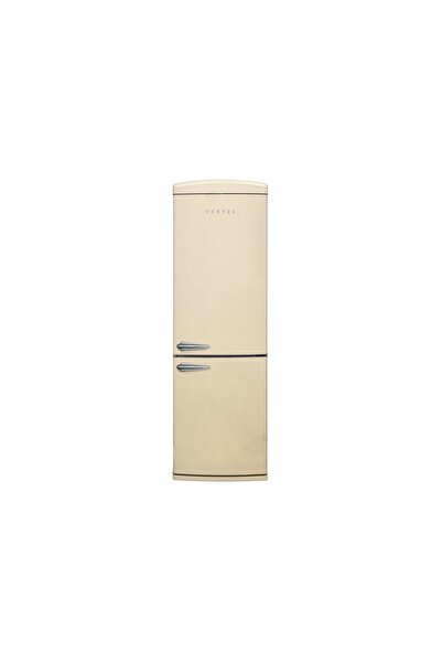 Vestel RETRO NFK37211 BEJ 330 Lt No-Frost Buzdolabı