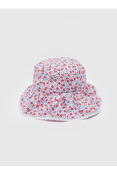 LC Waikiki KANZ Patterned Baby Girl Bucket Hat