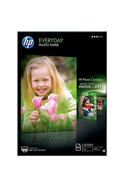 HP Q2510A Γυαλιστερό Φωτογραφικό Χαρτί A4 200γρ 100 Φύλλα/Δεσμίδα
