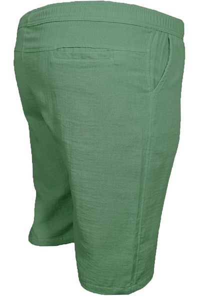 Lifeguard Plus Size Linen Bermuda Shorts