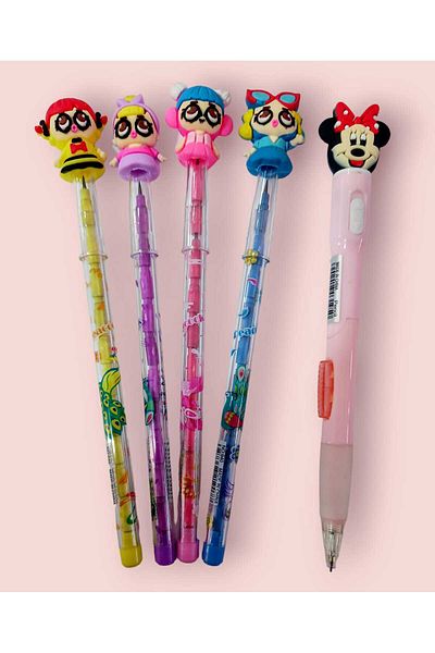 Dudo Baby Lollipop Girls Punching Pen and 0.7 Nib Pen Set