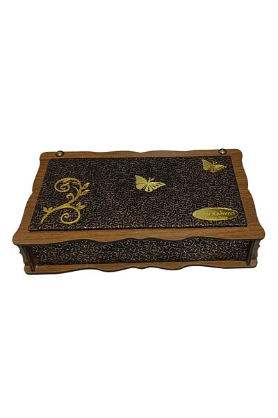 Mars BAKLAVA BOX DOUBLE FACES MDF LEATHER WOOD 500gr