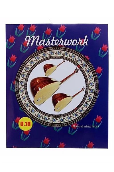 MASTERWORK 0.18 سلك ربط ذو ساق قصيرة