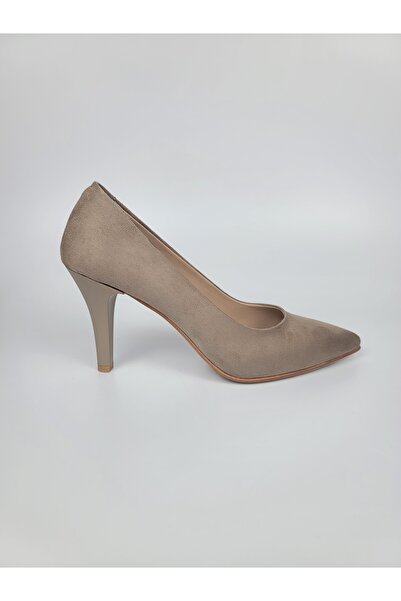 isfshoes حذاء نسائي بكعب ستيليتو من جلد المنك