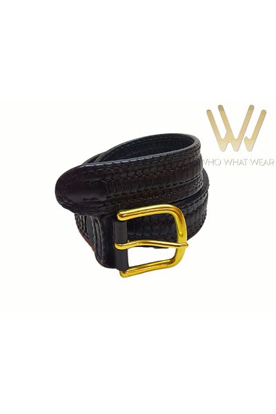 GÖN MEN'S LEATHER BELT 100% LEATHER HANDMADE (WALF)