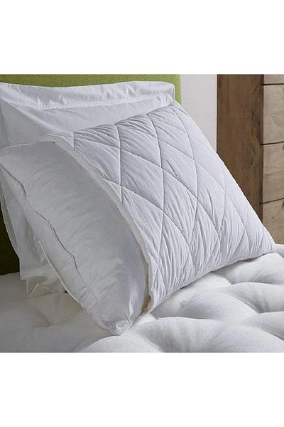 AYHOME Raison Cotton Mattress - Liquid Proof, Quilted, Zipper Detailed Pillow 50x70
