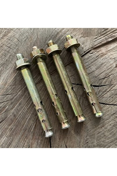 DMR 11CM GÖMLEKLİ ÇELİK DÜBEL M10*110 DÜBEL DIŞ ÇAPI 12MM 4 ADET