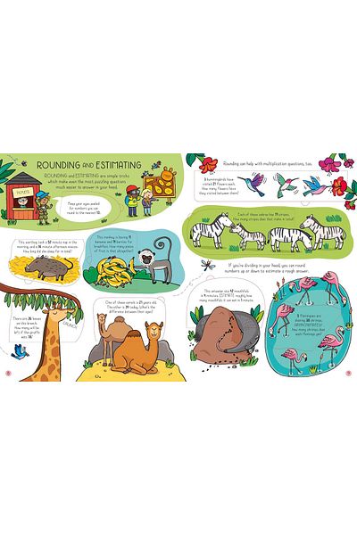 Usborne Lift-The-Flap Mental Maths