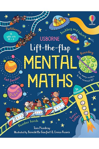 Usborne Lift-The-Flap Mental Maths