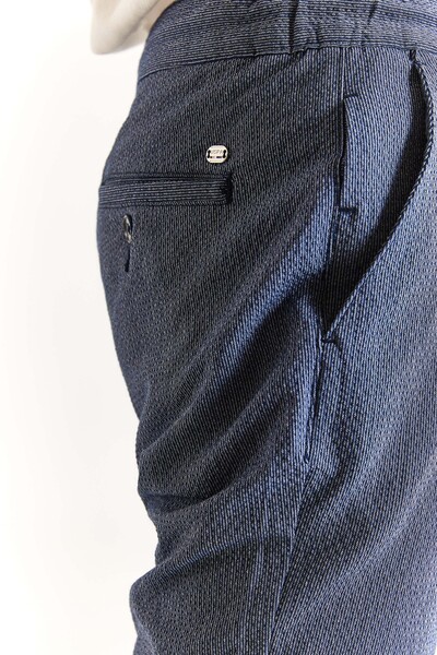 U.S. Polo Assn. U.S. POLO ASSN. LACİVERT SLİM FİT DOKUMA JOGGER PANTOLON
