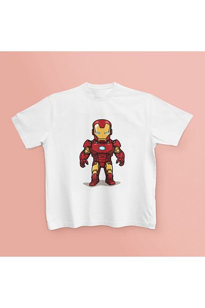 Adrift Tricou alb pentru copii cu design de supererou