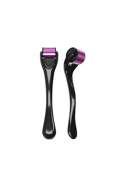 Welta Titanyum Uçlu 540 Iğneli Derma Roller 0.75 mm Ve Ice Globes Buz Küresi Soğuk Masaj Topu 2 Adet Mavi