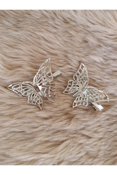 Efna Store Metal Butterfly Figured Double Collet Buckle