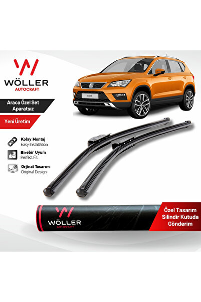 wöller Seat Ateca Silecek 2017 Sonrası Silecek Takımı Araca Özel