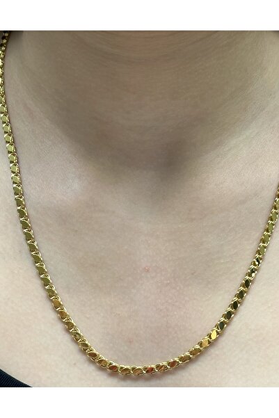 Hakan Güler Kuyumculuk 8 Ayar Altın Pullu Zincir