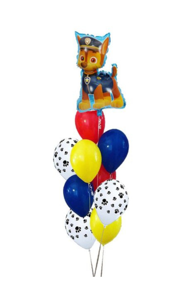 party mix Paw Patrol Foil Balloon Set Paw Patrol Birthday Balloon Set