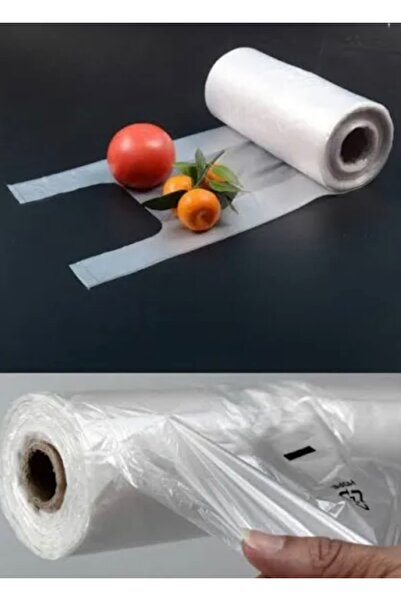 ELİF AMBALAJ Rulo Hışır Büyük Boy Atlet Poşet 200 Adet