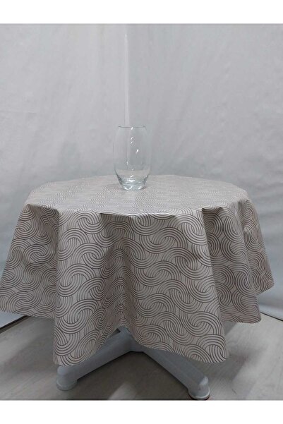 Herseyygüzell Fata de Masa PVC Rotunda de 140 Cm - Se sterge