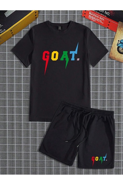 DAXİS Sportwear Company Zestaw unisex GOAT Printed - spodenki, koszulka, góra i dół