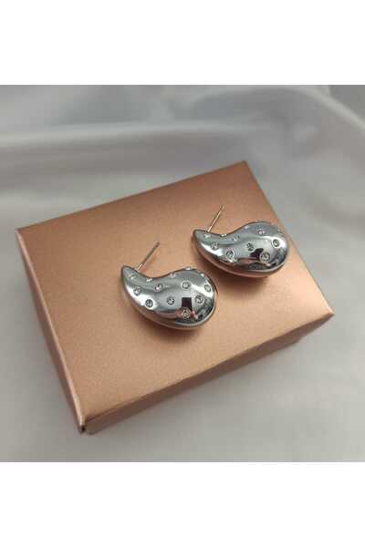 Simge Gümüş Drop Trend Earrings