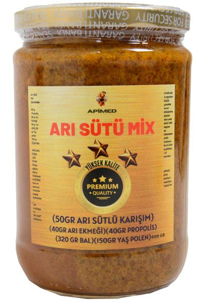 APİMED ARISÜTÜMİX(601GR) VE PROPOLİS(40GR) Bol Arı Sütü+Propolis+Arı Ekmeği+ ...