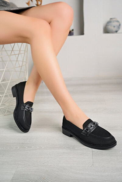 Aleza Shoes New Season Chain Detail Women's Casual Shoes