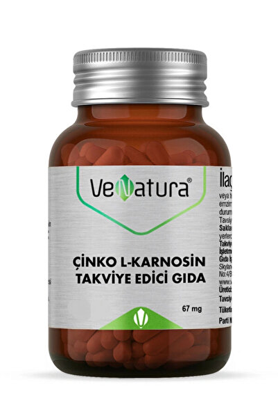 VeNatura Çinko L-Karnosin 30 Kapsül-Diş Beyazlatıcı Köpük Hediye