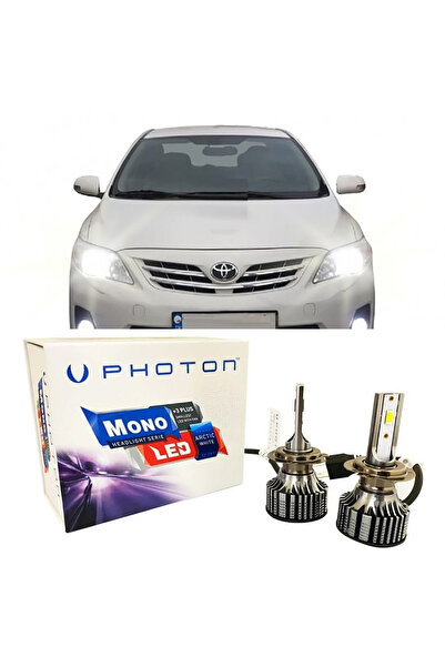 Photon Toyota Corolla E150 Led Xenon Uzun Far Ampulü HB3 Mono Yeni Seri Beyaz...