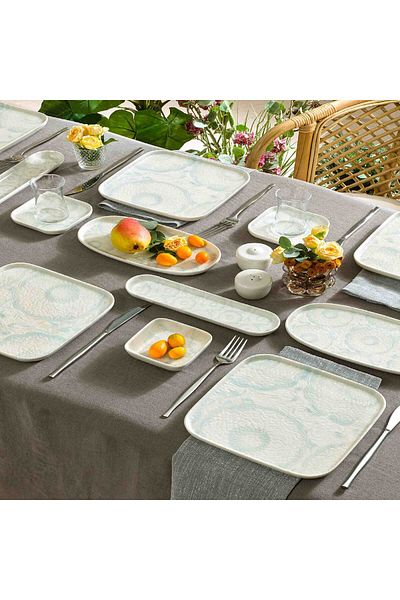 Pierre Cardin Alessi Porcelain 28 Piece Breakfast Set